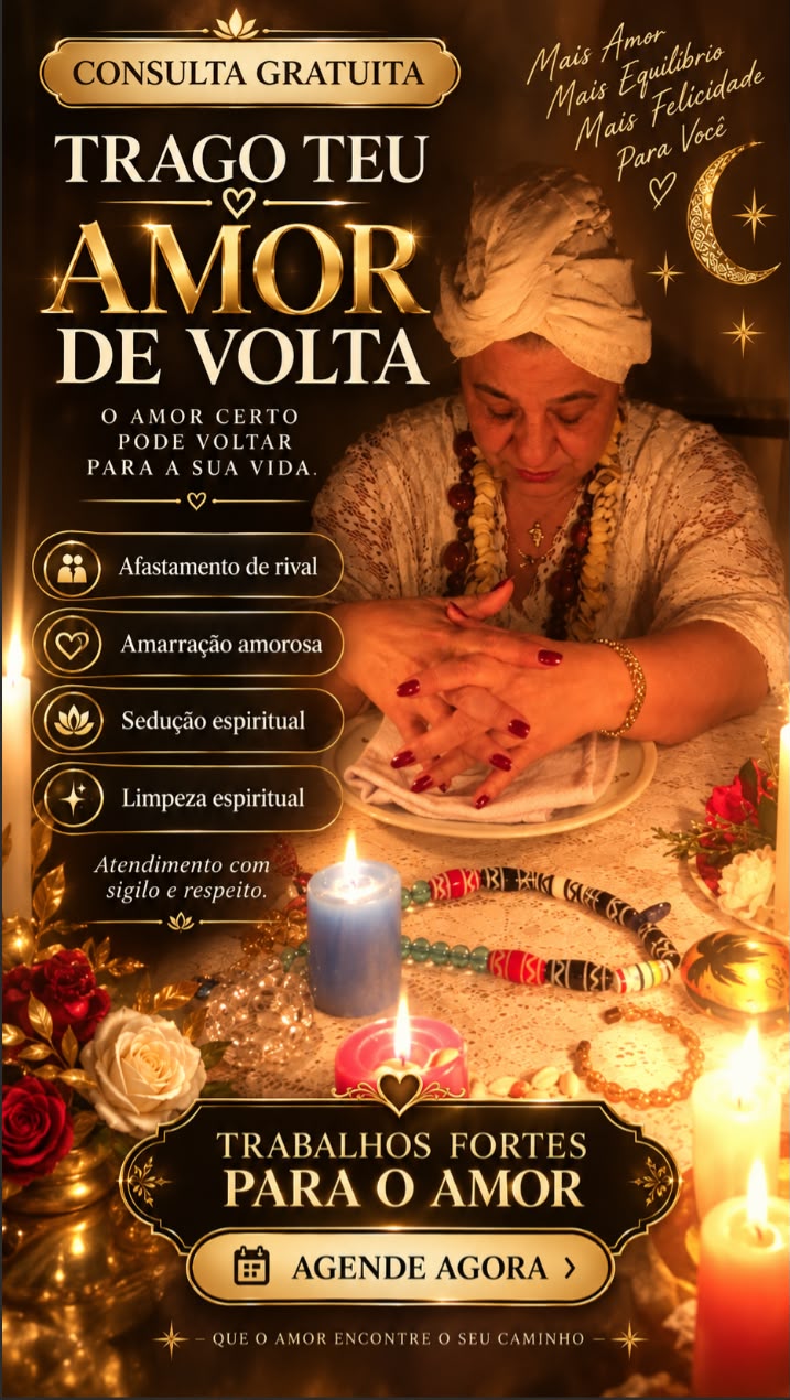 Divulgação de atendimento espiritual